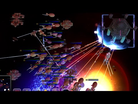 Star Trek Armada 2 - Dominion War Mod - Federation Vs 8 Player Map (Big) (Merciless AI) #startrek