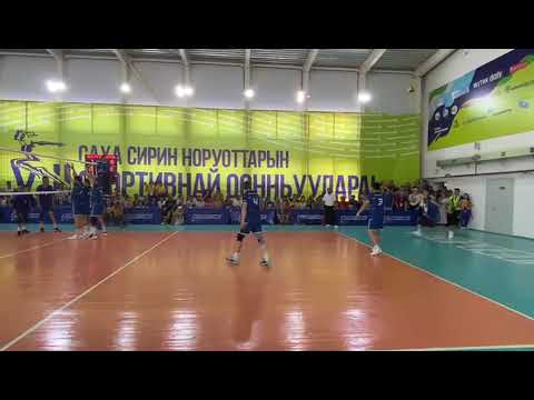 Соревнования по классическому волейболу среди мужчин проходят в Усть-Алданском районе