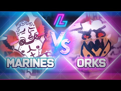 BLOOD ANGELS vs ORKS | April Fools Warhammer 40k Battle Report