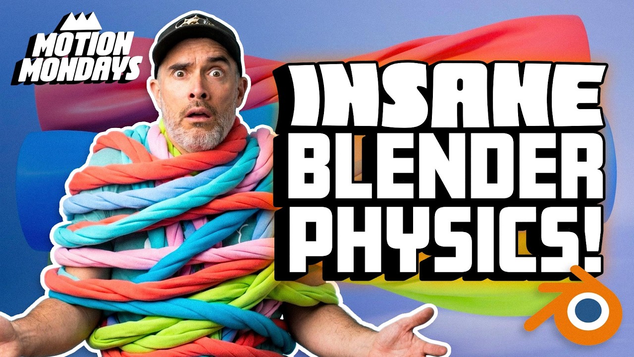 Blender Gets Serious About Physics + Motion Designer Builds a Mograph App | Motion Mondays
