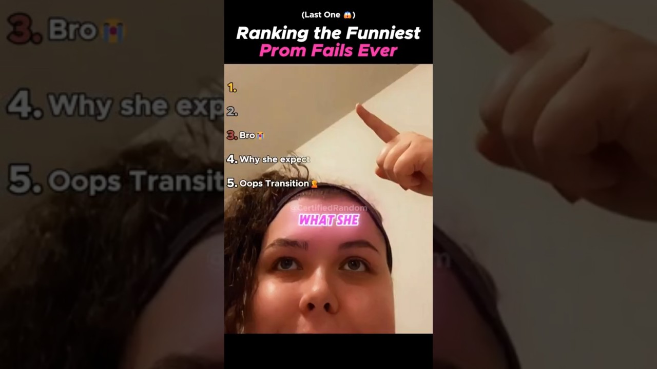 Ranking The Funniest Prom Fails Ever