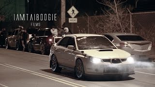 600+ HP Subaru Sti beats on 600+ HP Z06 Corvette