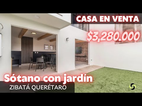Casa en Zíbatá con SÓTANO Y JARDÍN