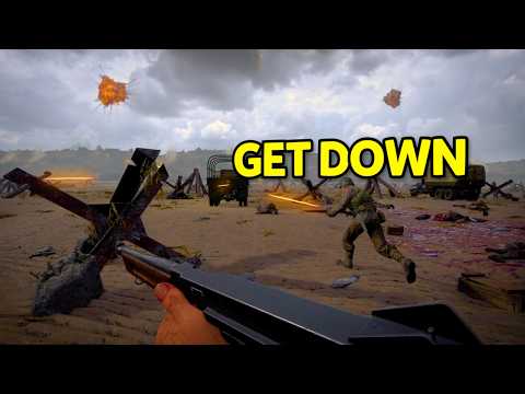 Storming The Beaches In Hell Let Loose