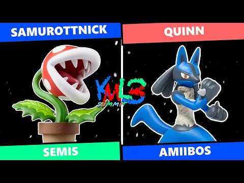 KML Summit 3: Semis - SamurottNick (Piranha Plant) Vs Quinn (Lucario) SSBU Amiibos