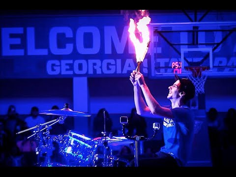 Fire Drumming Halftime Show! - Drum Cover Mashup