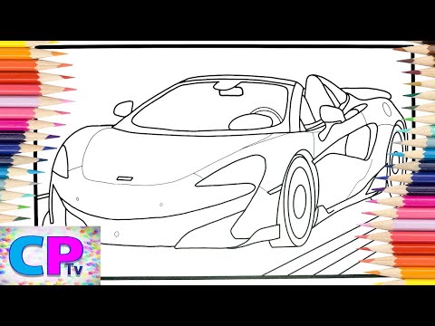McLaren 600LT Coloring Pages/Mc Laren Racing Car Coloring/Spektrem - Shine [NCS Release]