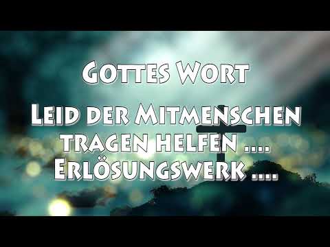KG 0992 - LEID DER MITMENSCHEN TRAGEN HELFEN .... ERLÖSUNGSWERK ....