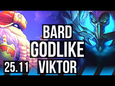 BARD vs VIKTOR (MID) | 9/1/11, Godlike | KR Diamond | 25.11