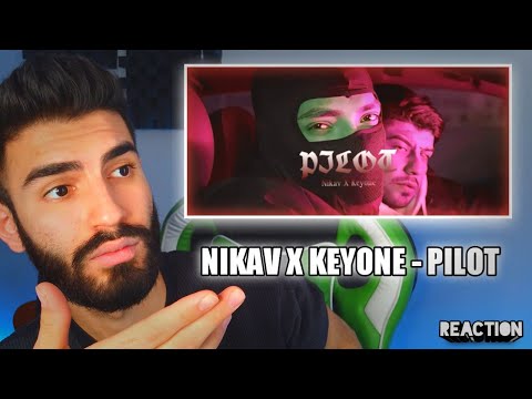 Nikav X keyone - Pilot (REACTION) ری اکشن به ترک نیکاو ، کیوان به نام پیلوت #rapdari #pilot #nikav