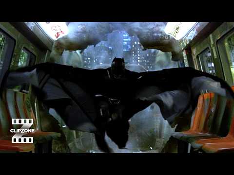 Batman Begins | Clash on the Monorail | ClipZone: Heroes & Villains