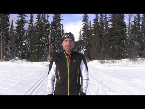 Skate Skiing Getting Started - Part 8 - One Skate (V1) with Poles