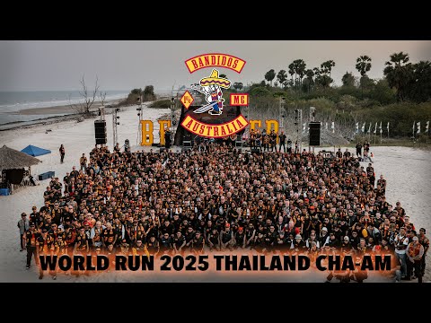 BANDIDOS MC AUSTRALASIA WORLD RUN 2025 - THAILAND CHA-AM