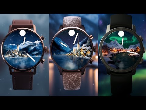 Horizon Winter Set Watch Faces Video