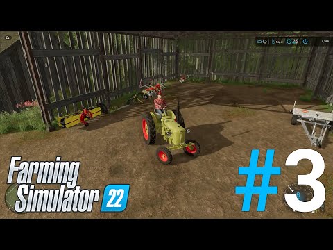 FS22 No Man's Land #3 - Selling the bales!