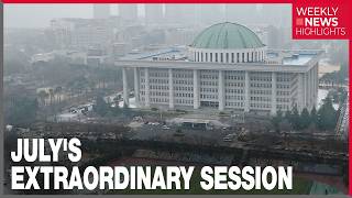 South Korea's parliament convenes amid ruling-opposition deadlock, limiting legislative progress