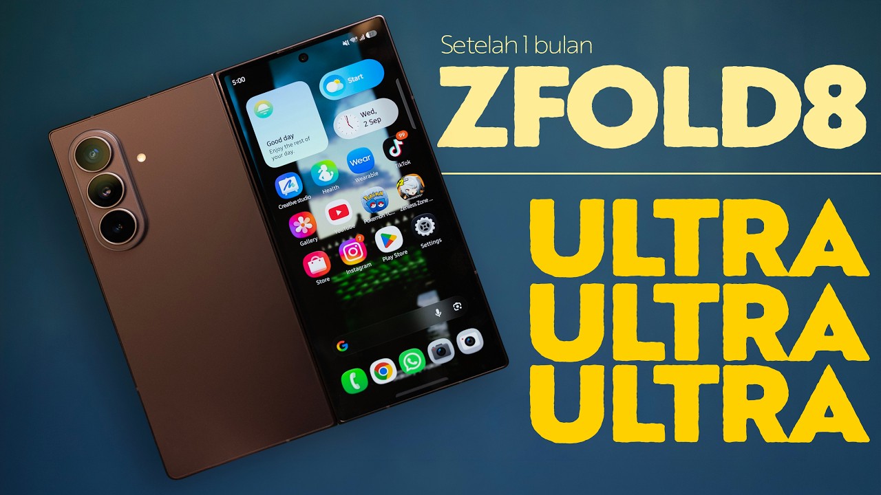 Mendingan Z Fold8 Biasa?? Ngereview Samsung Z Fold8 Ultra Setelah 1 Bulan