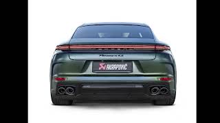 Video: Akrapovic Evolution Line Titan Duplex Racing-Komplettanlage inkl. OPF-Ersatz Porsche Panamera GTS inkl. Turbo E-Hybrid Typ 972