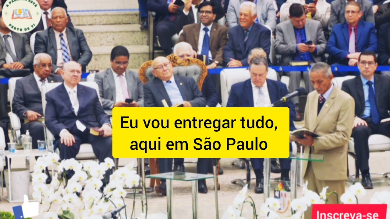 Pastor José Carlos de Lima Culto de Doutrina. São Paulo