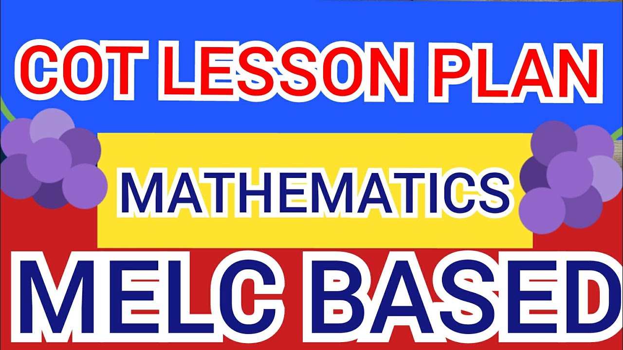 MELC BASED LESSON PLAN