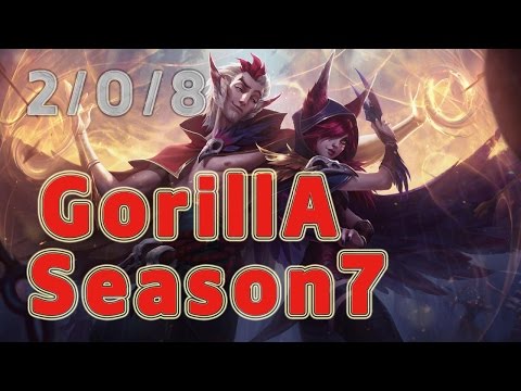 Longzhu GorillA Rakan Support vs Lulu Patch 7.8