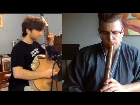 Terukaku Yamashita - Lotus Shakuhachi improvisation feat. Shawn Head