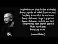 Everybody Knows: Leonard Cohen Lyrics (Hour Of The Time)