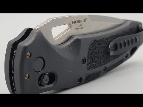 Why We All Need To Reconsider Hunting Knives For EDC! HOGUE EXTRAK XL