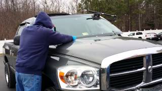 DODGE 1500 Windshield Replacement With Lil Buddy