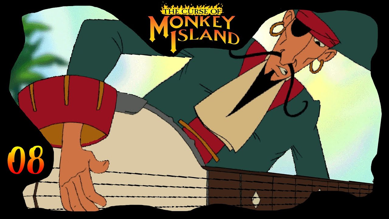 #thecurseofmonkeyisland Folge08 - Banjo Duell & Cambanja-Club  #youtubestar #gameplay