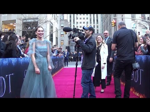 GAME OF THRONES Cast Visits the Fan Zone at the NYC Final Season Premiere
