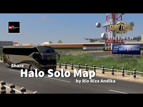 Share | HALO SOLO Map V3 | Euro Truck Simulator 2
