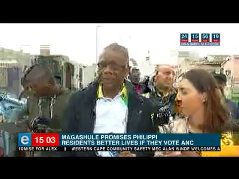 Ace Magashule makes promises to Philippi residents