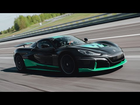 Rimac Nevera sets 23 world records in 1 day - Onboard cam