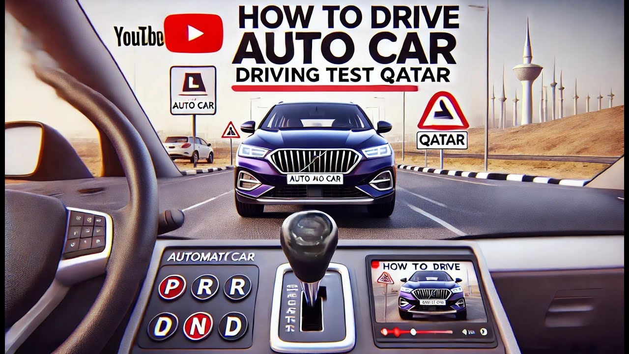 1st Lesson Automatic Car | Alijarah Driving School Qatar