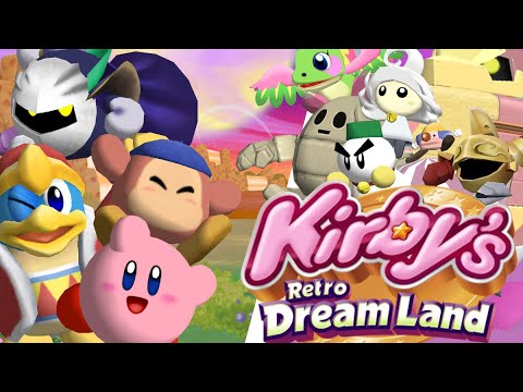 Kirby's Retro Dreamland (Kirby GCN Wii) - Full Game - 100% Walkthrough