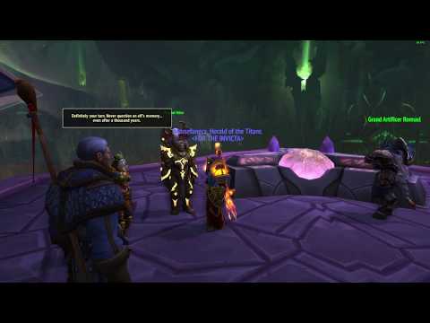 🇬🇧 WoW 7.3 - Khadgar's conversation with Turalyon & Alleria