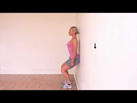 Full wall squat