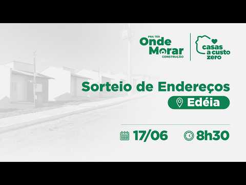 Sorteio de Endereços Edéia