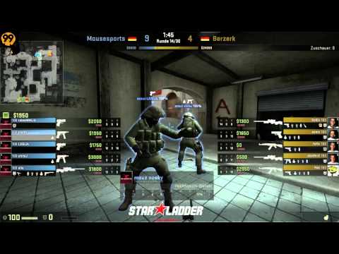 SLTV StarSeries X - Spieltag 3 Berzerk vs. mousesports (de_dust2) part 1