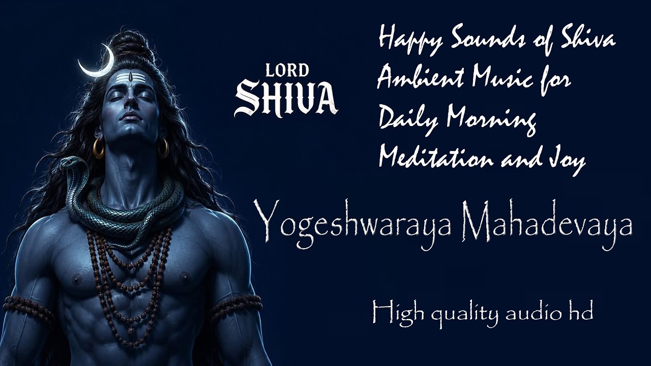 The Most BLISSFUL SHIVA Sounds for a Joyful Morning | yogeshwaraya mahadevaya song