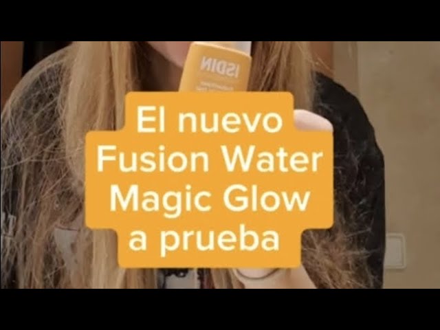 Vídeo relacionado con ISDIN Fusion Water MAGIC Glow SPF 50 50ML- Protector solar facial con efecto Glow