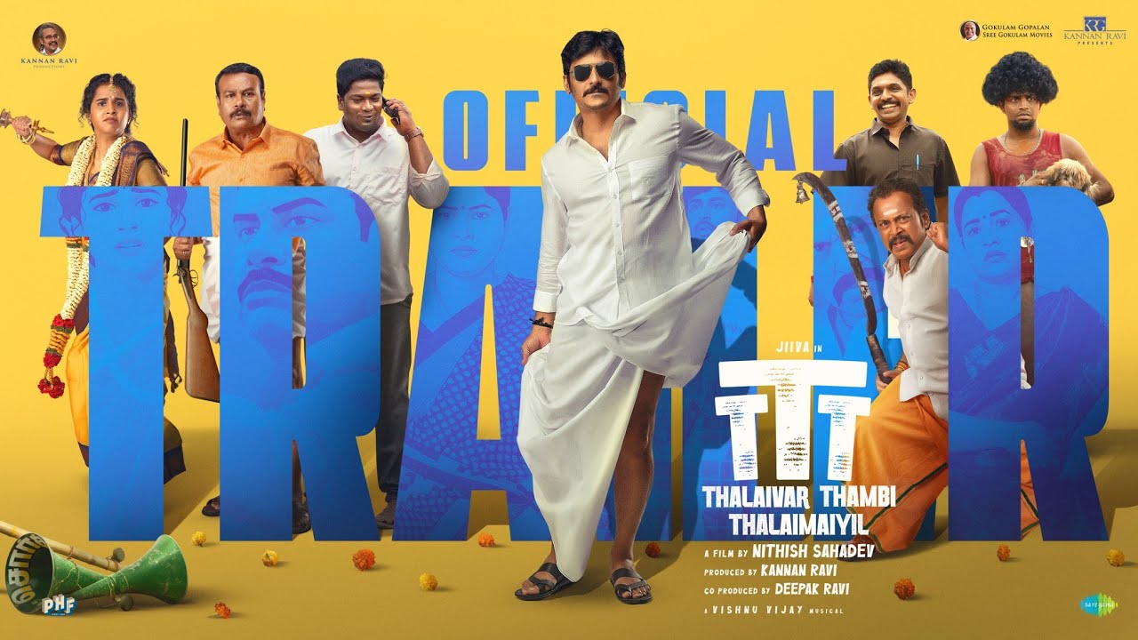 Thalaivar Thambi Thalaimaiyil - Official Trailer | Jiiva | Nithish Sahadev | Vishnu Vijay