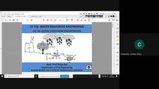 INITIAL LOSS FROM PRECIPITATION | FACTORS AFFECTING INFILTRATION| WATER RESOURCES ENGG: LEC10 & 11