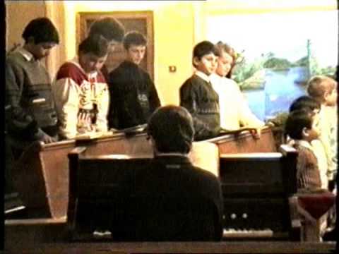 Corul copiilor Susca 1995 - Isus,ce bucurie