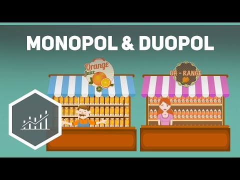 Monopoly, duopoly - basic economic concepts