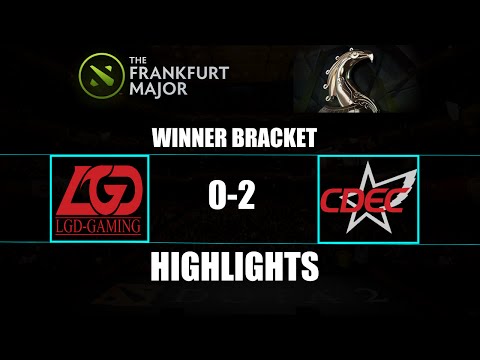 The Frankfurt Major: CDEC 2-0 LGD.Gaming Highlights Winner Bracket