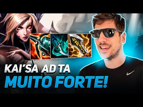 KAI'SA AD VOLTOU MUITO FORTE PARA O META! 🤩