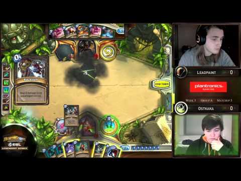 Leadpaint vs Ostkaka | Group A | ESL Hearthstone Legendary Series Season 2