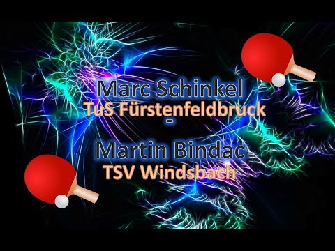 Marc Schinkel - Martin Bindac (Tischtennis Regionalliga)